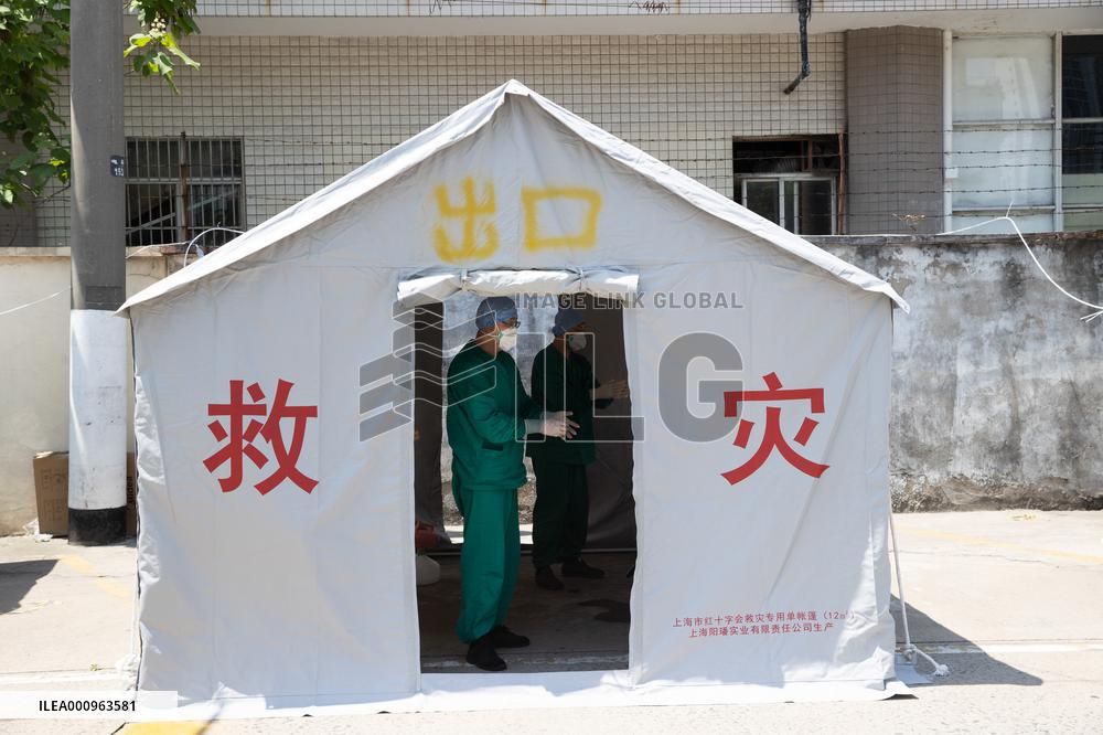 CHINA-SHANGHAI-MEDICAL TEAM-COVID-19-AID (CN)
