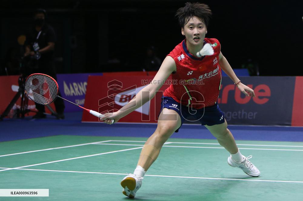 (SP)THAILAND-BANGKOK-BADMINTON-UBER CUP-GROUP B-CHN VS TPE