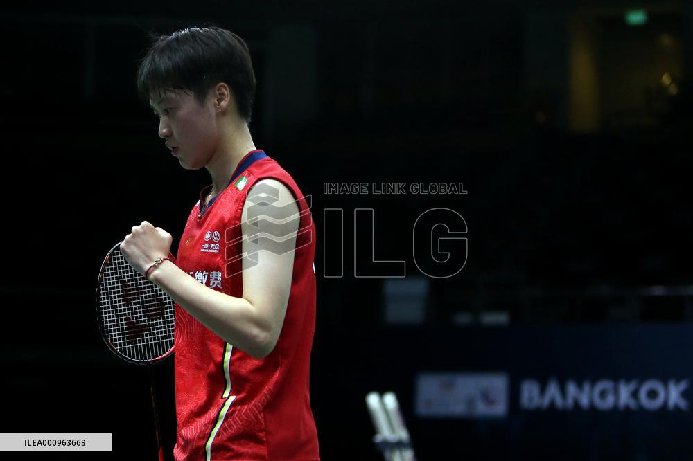 (SP)THAILAND-BANGKOK-BADMINTON-UBER CUP-GROUP B-CHN VS TPE