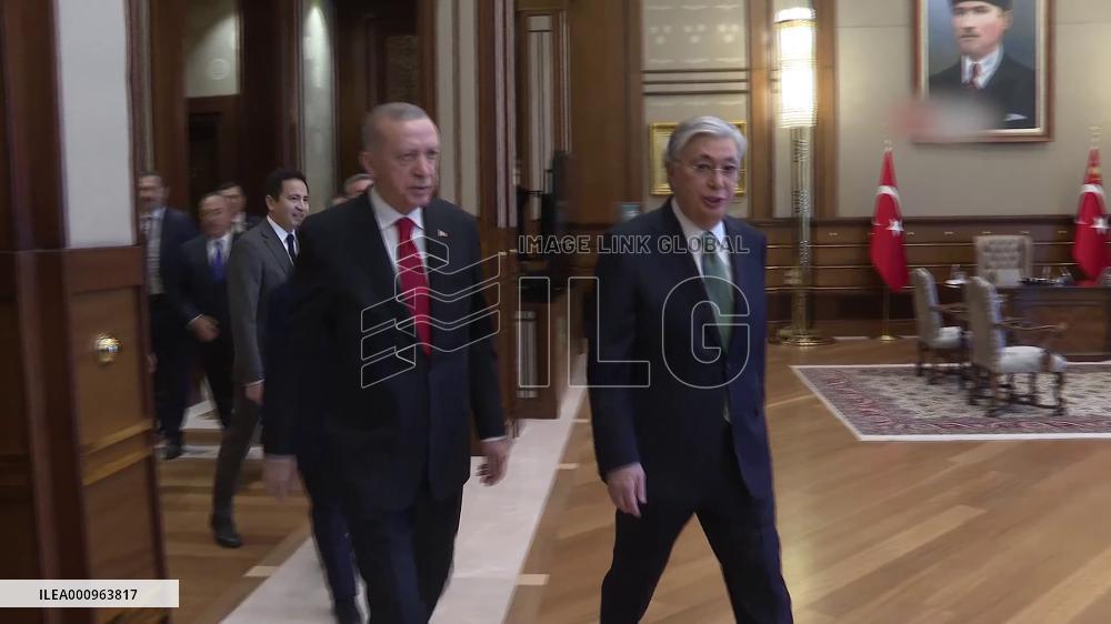 Turkey, Kazakhstan aim to reach 10 bln USD in bilateral trade: Turkish president