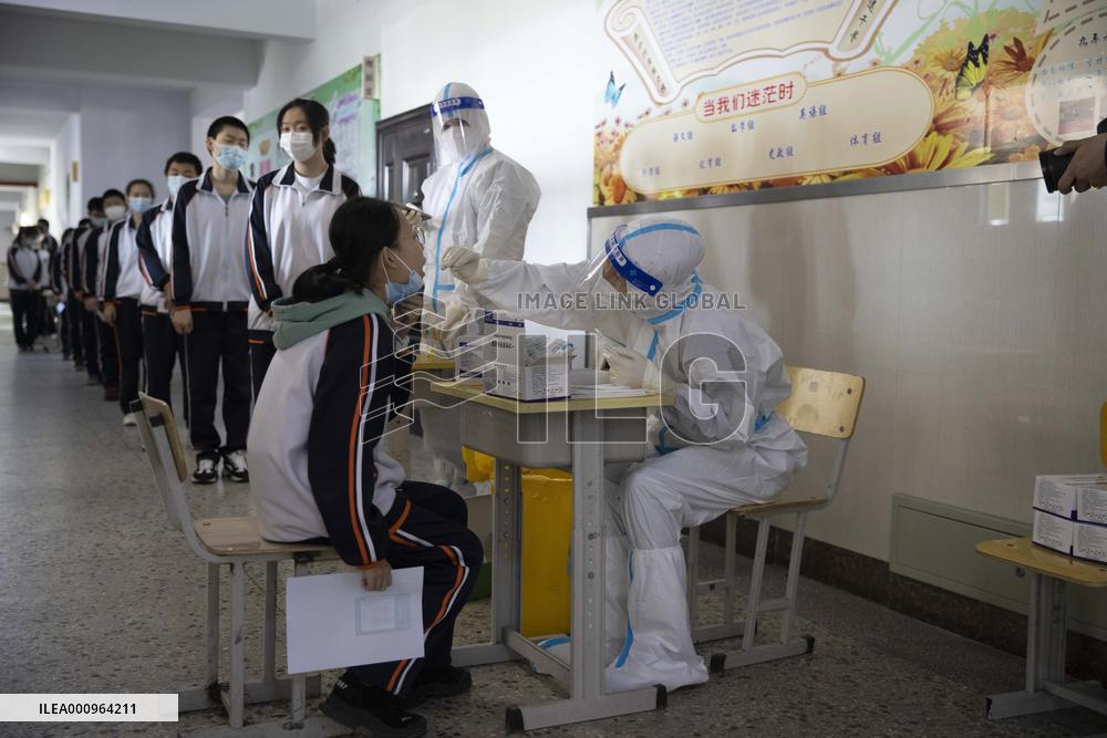 CHINA-HEILONGJIANG-HARBIN-COVID-19-IN-PERSON CLASSES-RESUMPTION (CN)