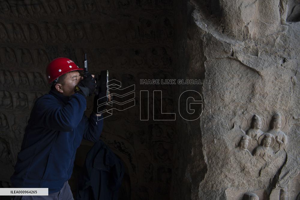 CHINA-SHANXI-DATONG-YUNGANG GROTTOES-RELICS RESTORATION (CN)