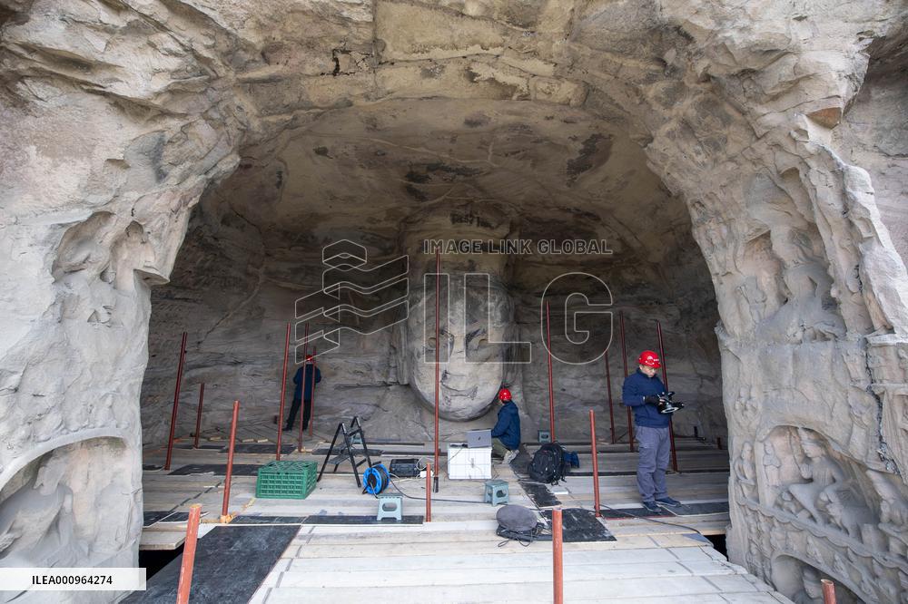 CHINA-SHANXI-DATONG-YUNGANG GROTTOES-RELICS RESTORATION (CN)