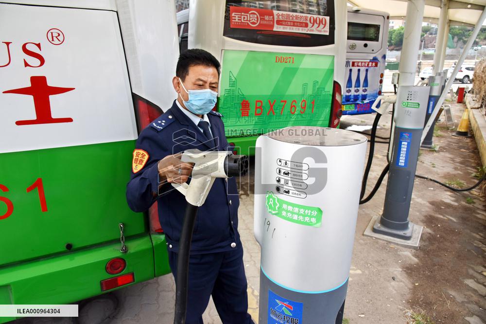 CHINA-SHANDONG-QINGDAO-ELECTRIC BUS CHARGING STATIONS-SHARING (CN)