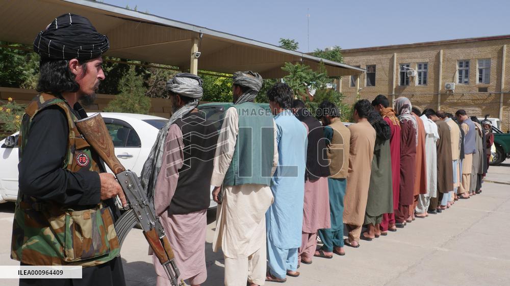 AFGHANITAN-HERAT-CRIMINAL SUSPECTS
