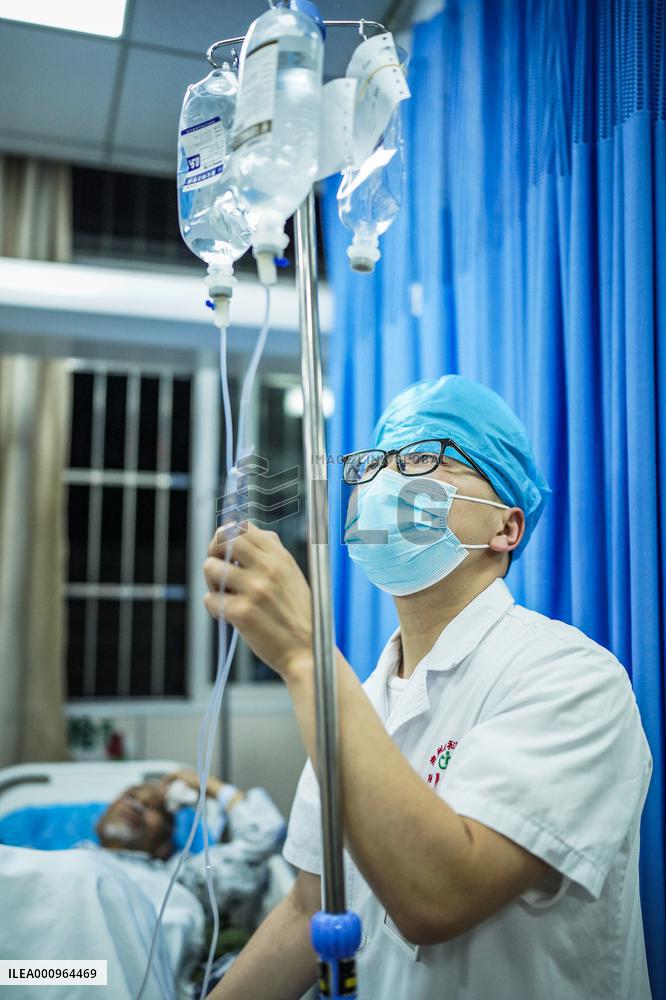 CHINA-GUIZHOU-GUIYANG-MALE NURSES (CN)