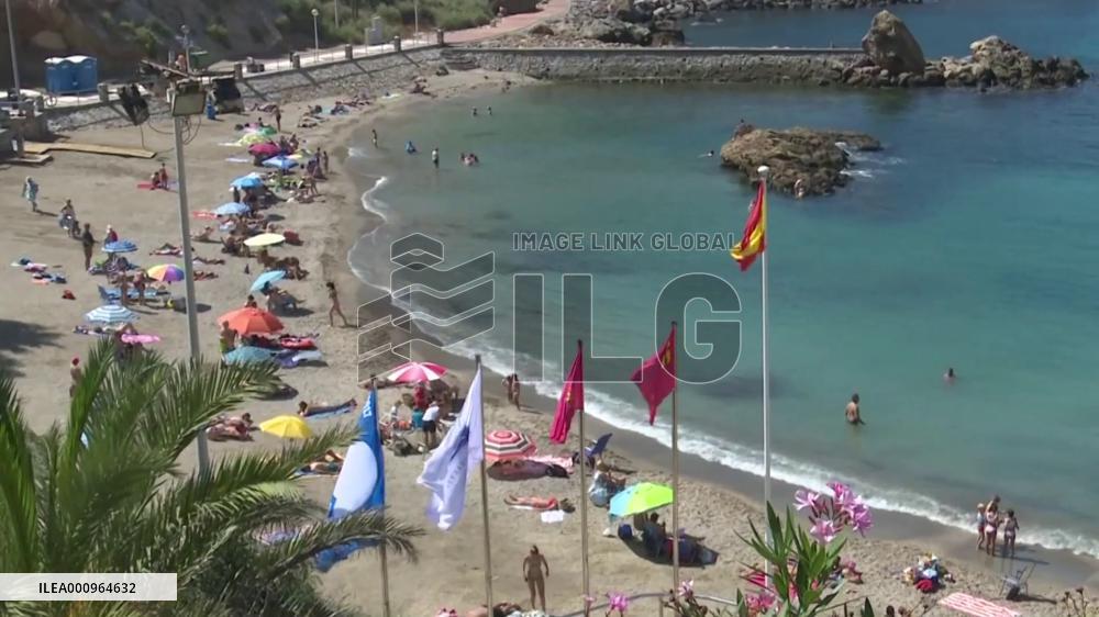 Spain maintains leadership in "Blue Flag" beaches