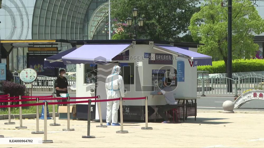 Community-based nucleic acid testing sites, dynamic health codes help Shanghai fight COVID-19