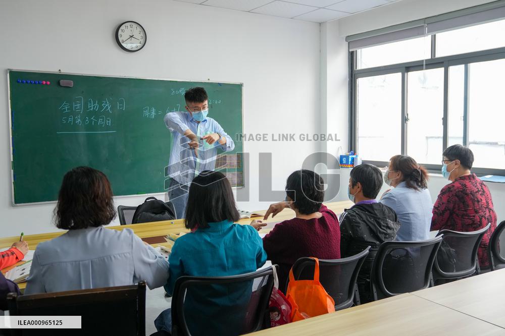 CHINA-NANJING-SIGN LANGUAGE-INTERPRETER (CN)
