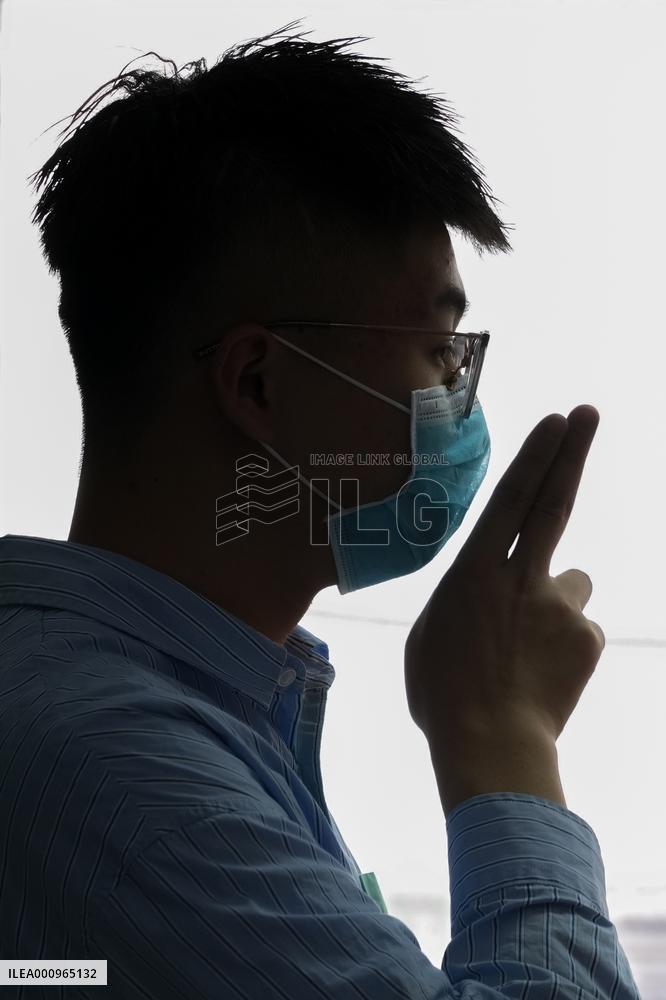 CHINA-NANJING-SIGN LANGUAGE-INTERPRETER (CN)