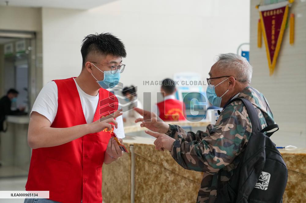 CHINA-NANJING-SIGN LANGUAGE-INTERPRETER (CN)