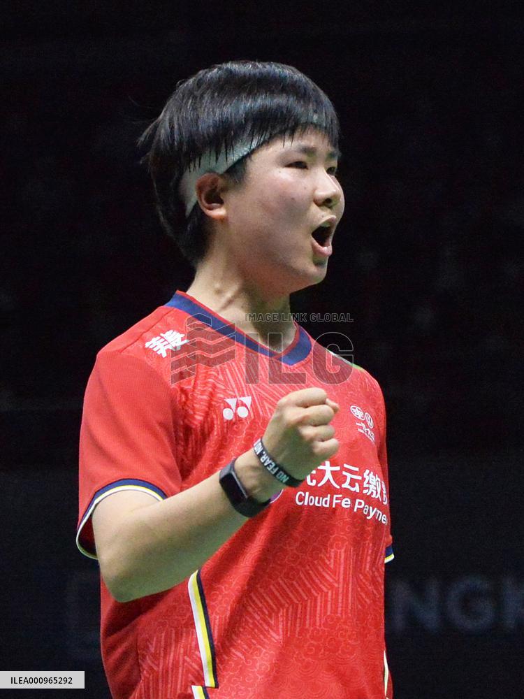 (SP)THAILAND-BANGKOK-BADMINTON-UBER CUP-FINAL-CHN VS KOR
