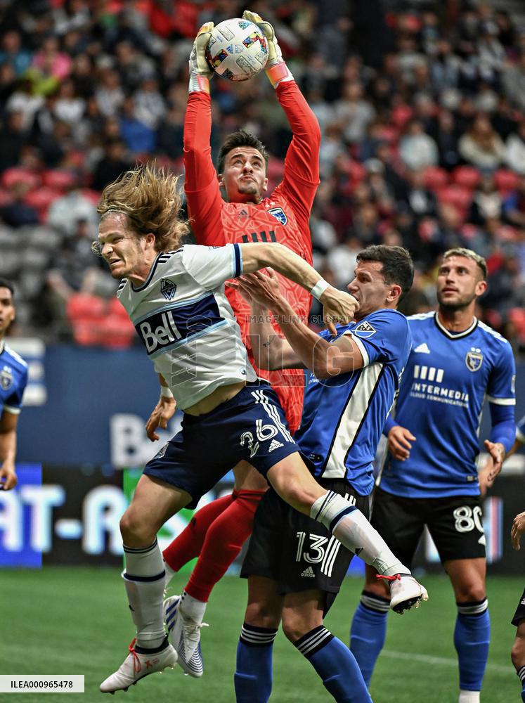 (SP) CANADA-VANCOUVER-SOCCER-MLS-VANCOUVER WHITECAPS VS SAN JOSE EARTHQUAKES