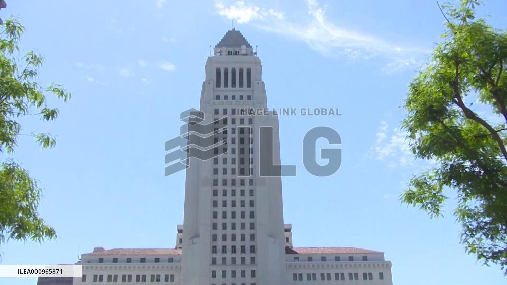 Thousands gather for pro-abortion rights rally in Los Angeles