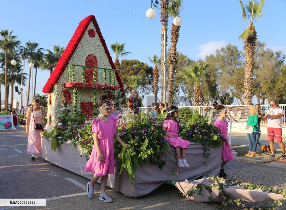 CYPRUS-LARNACA-FLOWER FESTIVAL