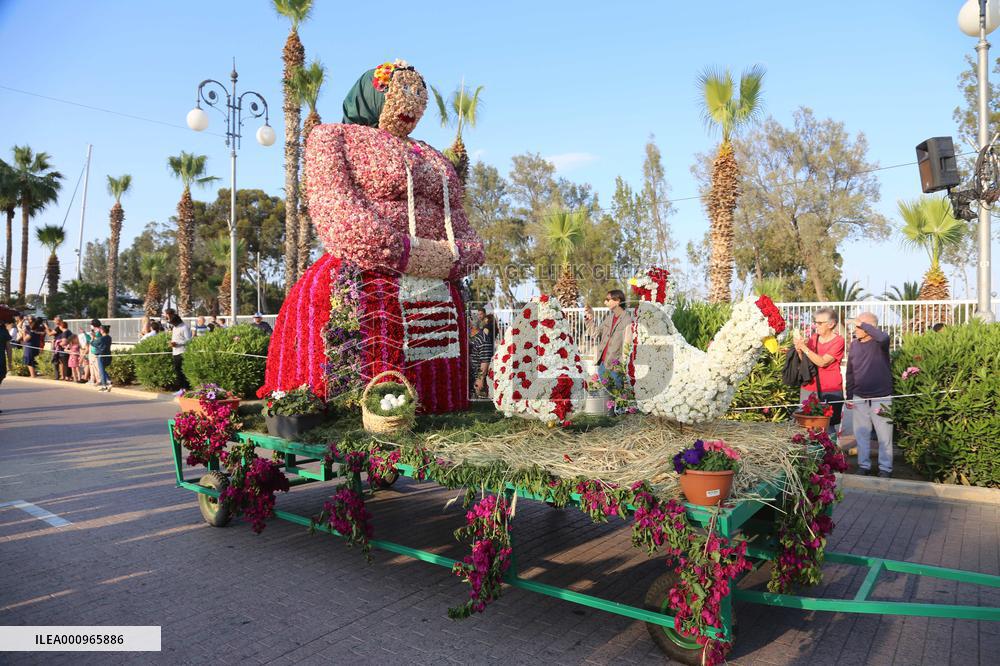 CYPRUS-LARNACA-FLOWER FESTIVAL