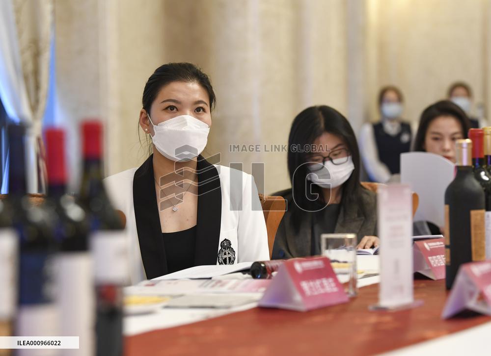 CHINA-NINGXIA-WINE-GERMANY-DUSSELDORF-PROWEIN 2022 (CN)