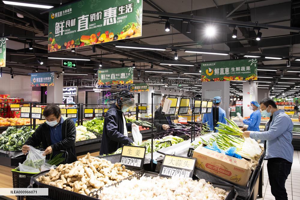 CHINA-SHANGHAI-COVID-19-LIFE (CN)