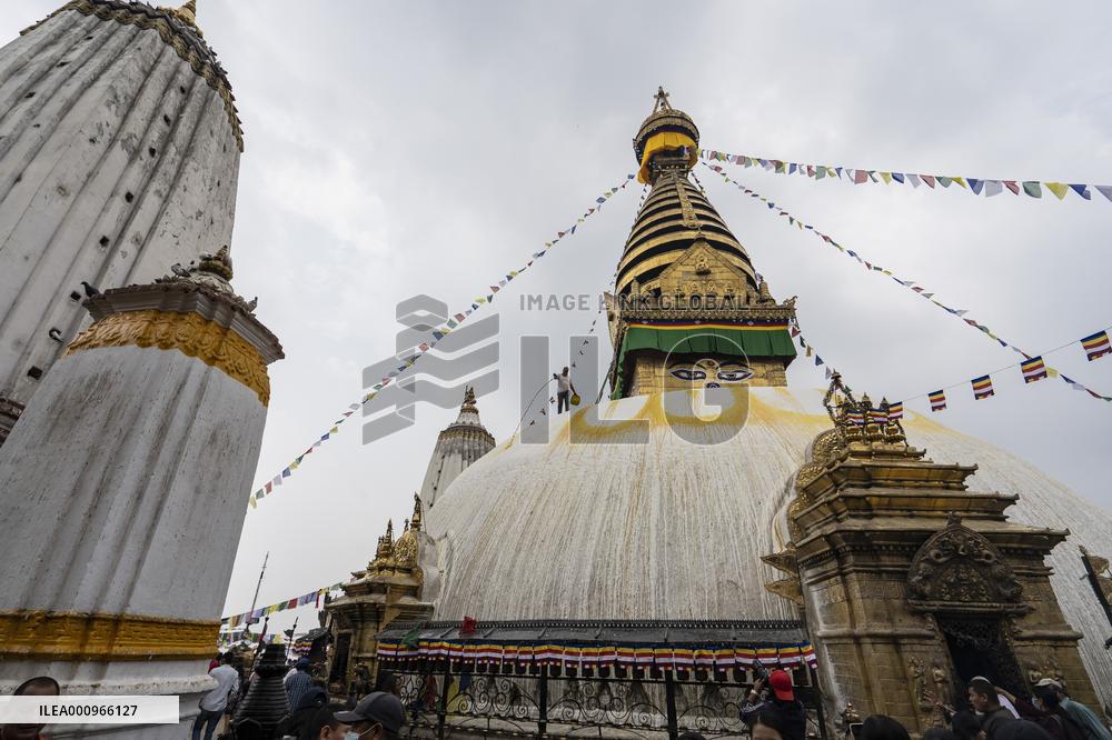 NEPAL-KATHMANDU-DAY OF VESAK