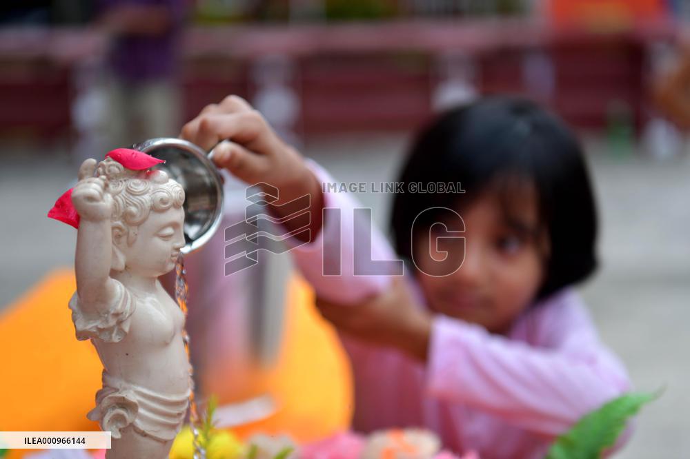 INDIA-AGARTALA-VESAK DAY