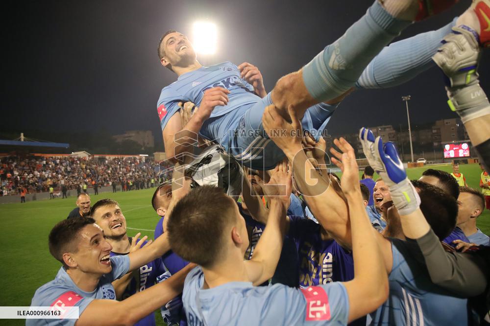 (SP)CROATIA-SIBENIK-FOOTBALL-DINAMO ZAGREB-CHAMPION