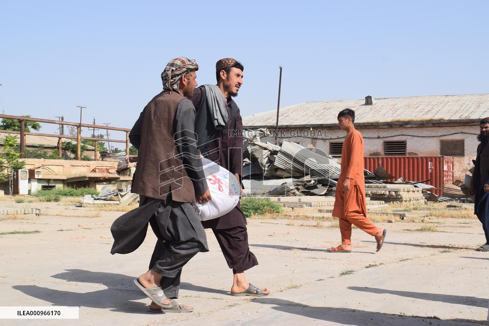 AFGHANISTAN-JAWZJAN-FOOD ASSISTANCE