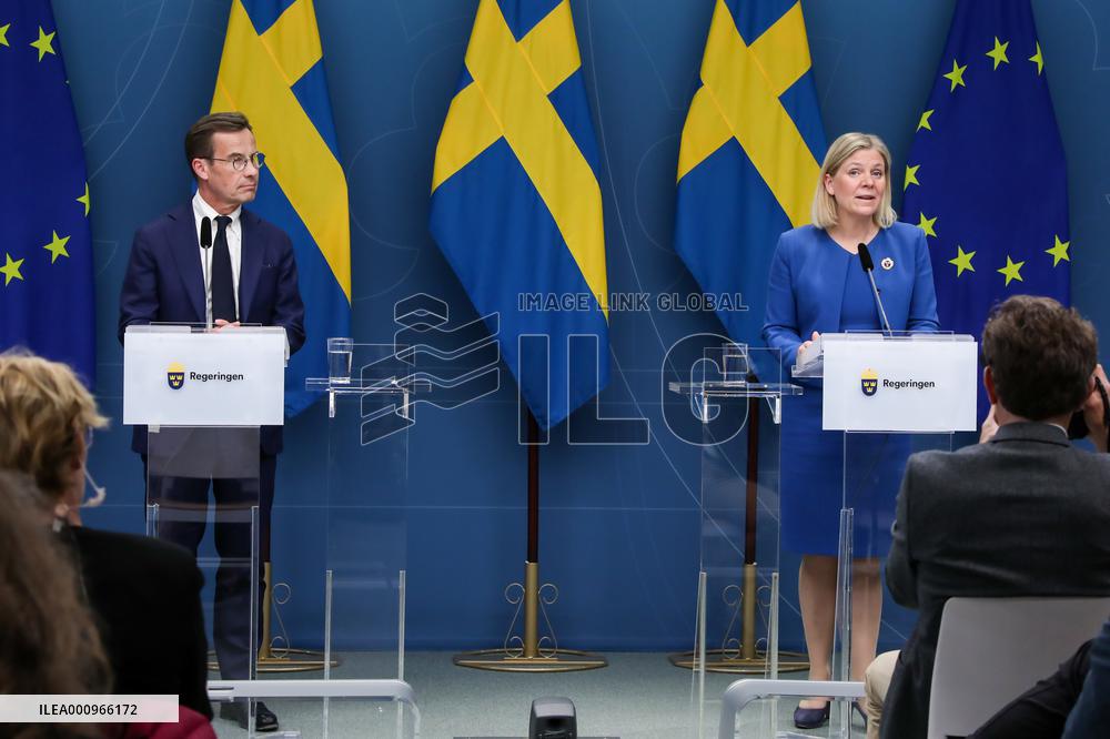 SWEDEN-STOCKHOLM-NATO-PM