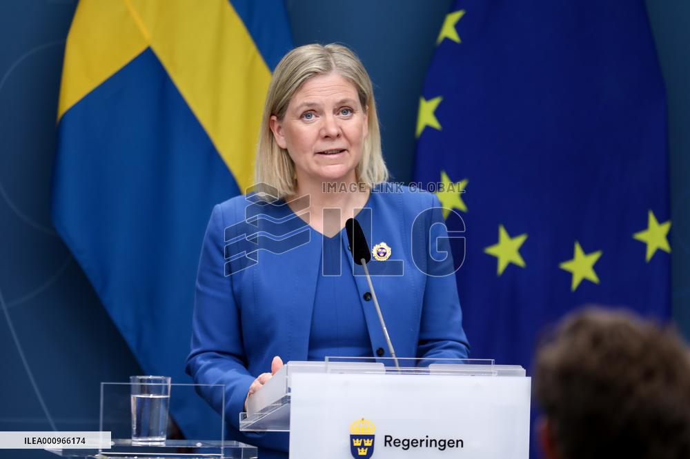 SWEDEN-STOCKHOLM-NATO-PM