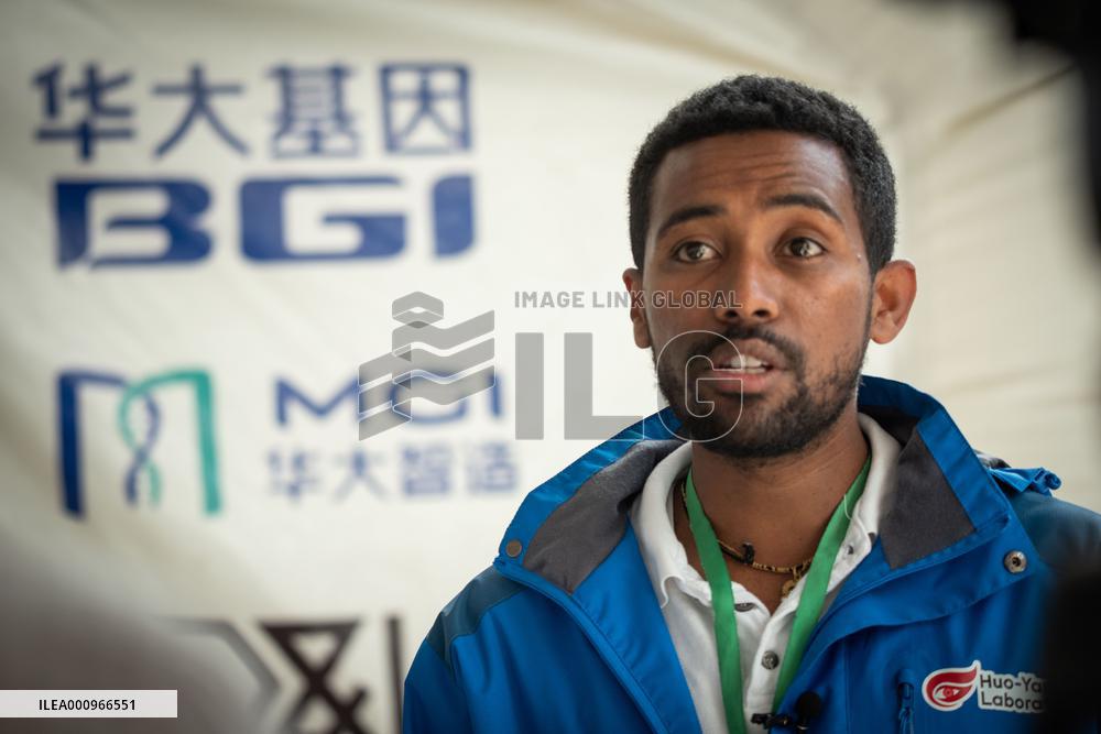 ETHIOPIA-ADDIS ABABA-CHINESE COMPANY-COVID-19 TESTING LAB