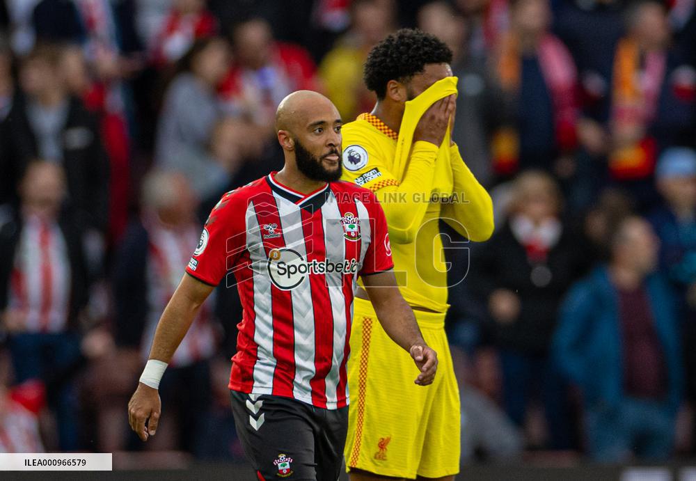 (SP)BRITAIN-SOUTHAMPTON-FOOTBALL-PREMIER LEAGUE-SOUTHAMPTON-LIVERPOOL