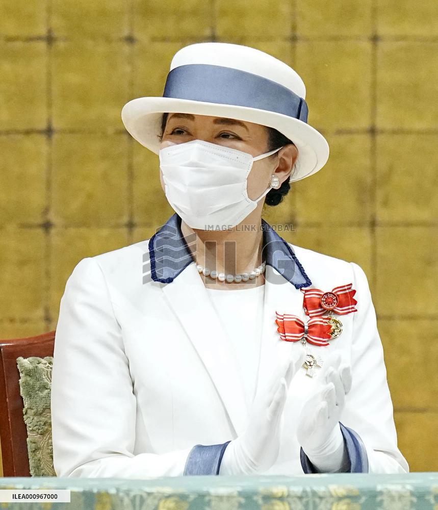 Japan Empress Masako at Red Cross event