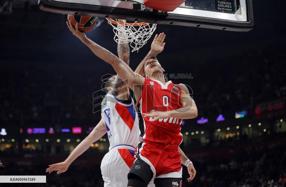 (SP)SERBIA-BELGRADE-EUROLEAGUE-OLYMPIACOS VS EFES