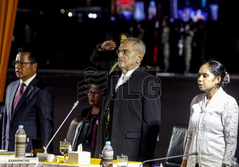 TIMOR LESTE-DILI-PRESIDENT-INAUGURATION CEREMONY