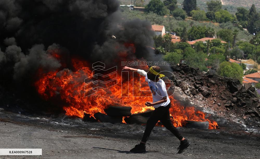MIDEAST-NABLUS-CLASHES