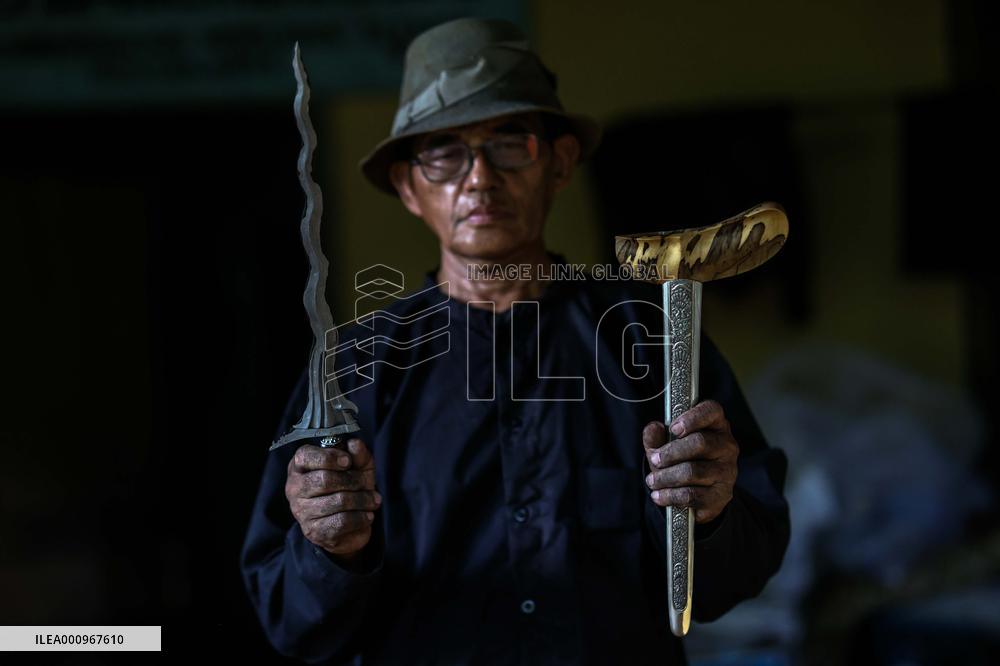 INDONESIA-YOGYAKARTA-JAVANESE KRIS
