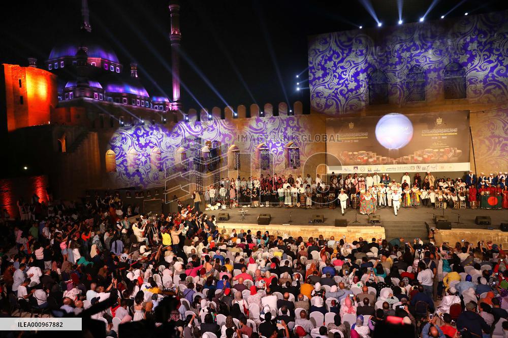 EGYPT-CAIRO-INTERNATIONAL FESTIVAL FOR DRUMS AND TRADITIONAL ARTS-OPENING