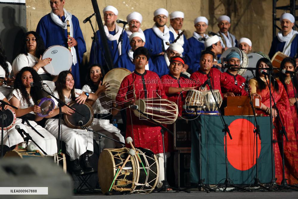 EGYPT-CAIRO-INTERNATIONAL FESTIVAL FOR DRUMS AND TRADITIONAL ARTS-OPENING