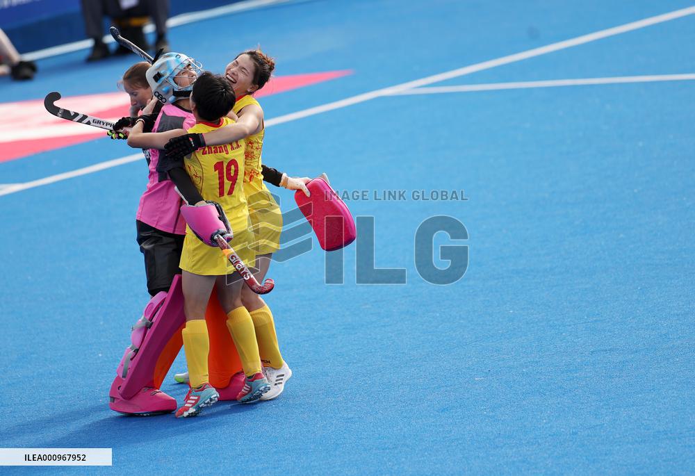 (SP)BRITAIN-LONDON-HOCKEY-FIH PRO LEAGUE-CHINA-ENGLAND