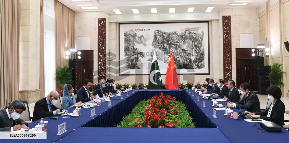 CHINA-GUANGZHOU-WANG YI-PAKISTAN-FMS-TALKS (CN)