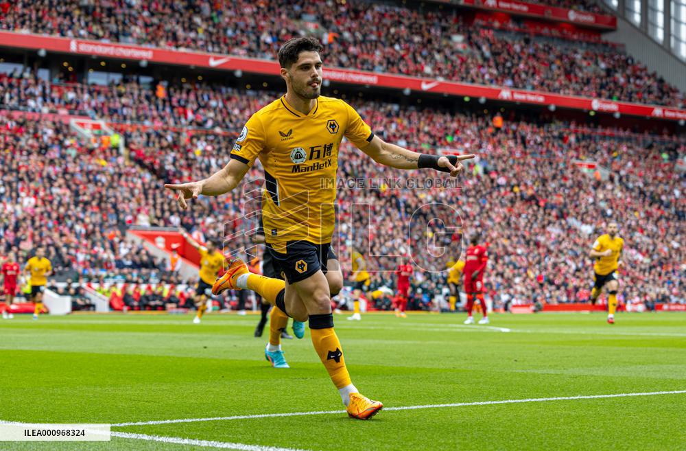 (SP)BRITAIN-LIVERPOOL-FOOTBALL-PREMIER LEAGUE-LIVERPOOL VS WOLVERHAMPTON WANDERERS