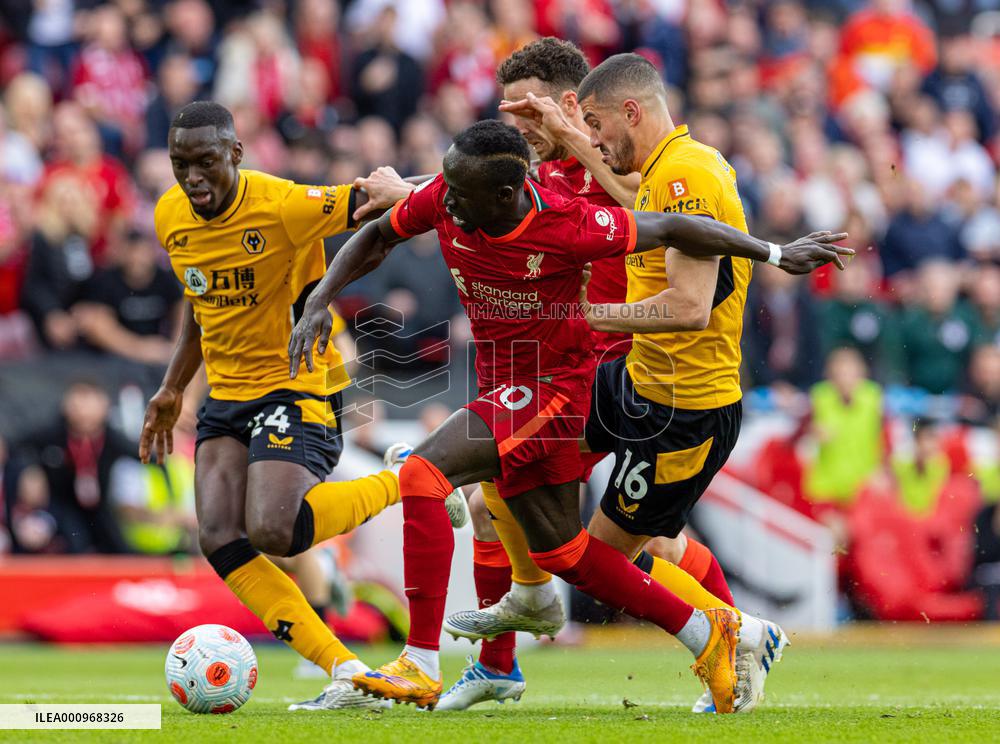 (SP)BRITAIN-LIVERPOOL-FOOTBALL-PREMIER LEAGUE-LIVERPOOL VS WOLVERHAMPTON WANDERERS
