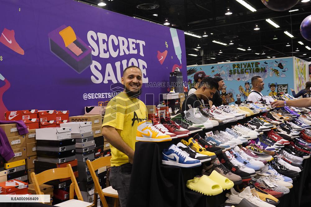 U.S.-ANAHEIM-SNEAKER-SHOW