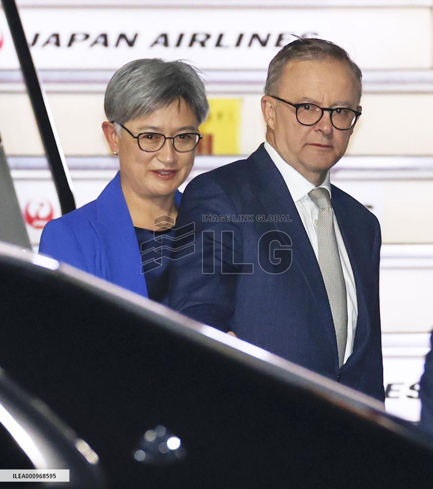 Australia's new PM Albanese in Japan