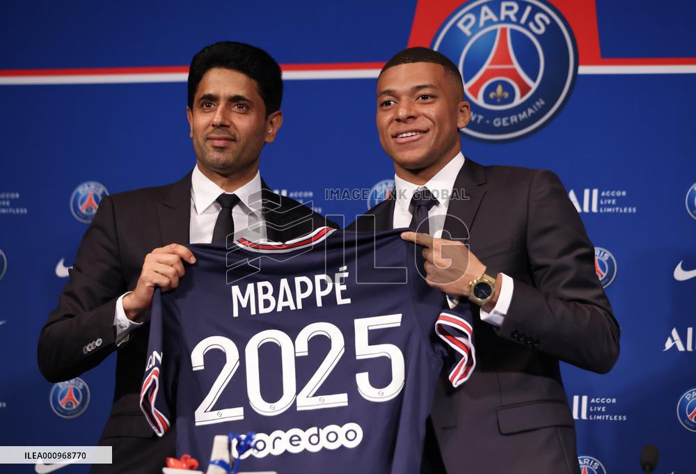 (SP)FRANCE-PARIS-PSG-KYLIAN MBAPPE