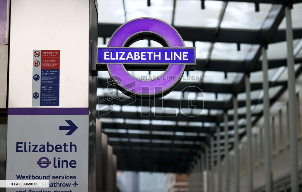 BRITAIN-LONDON-ELIZABETH LINE