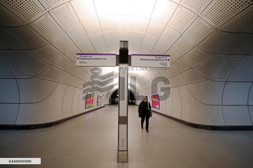 BRITAIN-LONDON-ELIZABETH LINE