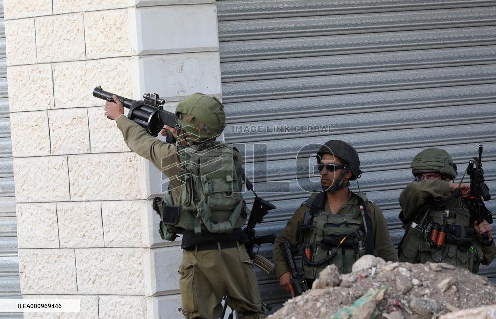 MIDEAST-NABLUS-CLASHES