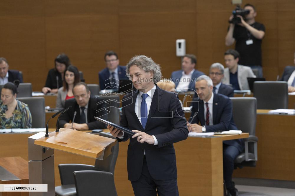 SLOVENIA-LJUBLJANA-ROBERT GOLOB-PM
