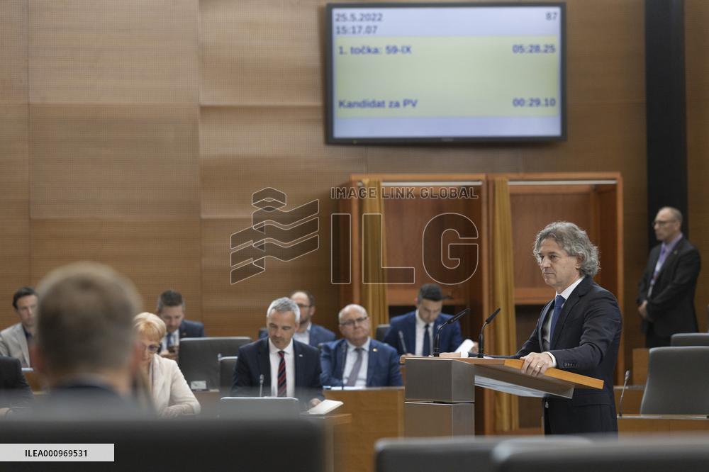 SLOVENIA-LJUBLJANA-ROBERT GOLOB-PM