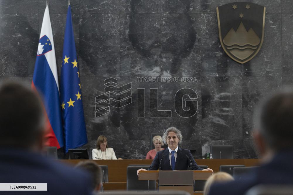 SLOVENIA-LJUBLJANA-ROBERT GOLOB-PM